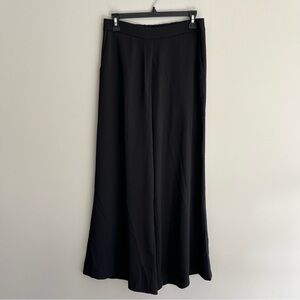 Vici Black Wide Leg Palazzo Ankle Pants Medium